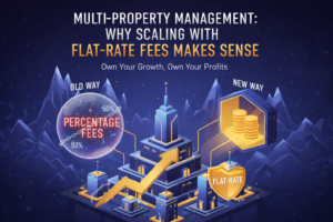 Read more about the article Multi-Property Management: Why Scaling with Flat-Rate Fees Makes Sense