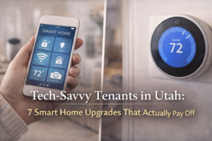 Read more about the article Tech-Savvy Tenants in Utah: 7 Smart Home Upgrades That Actually Pay Off
