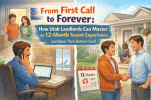 Read more about the article From First Call to Forever: How Utah Landlords Can Master the 12-Month Tenant Experience (and Boost Their Bottom Line!)