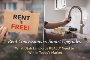 Read more about the article Rent Concessions vs. Smart Upgrades: What Utah Landlords REALLY Need to Win in Today’s Market