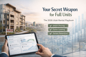 Read more about the article The 2026 Utah Rental Playbook: Your Secret Weapon for Full Units (Even When Everyone Else is Slashing Prices)