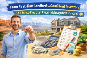 Read more about the article From First-Time Landlord to Confident Investor: Your Stress-Free Utah Property Management Playbook